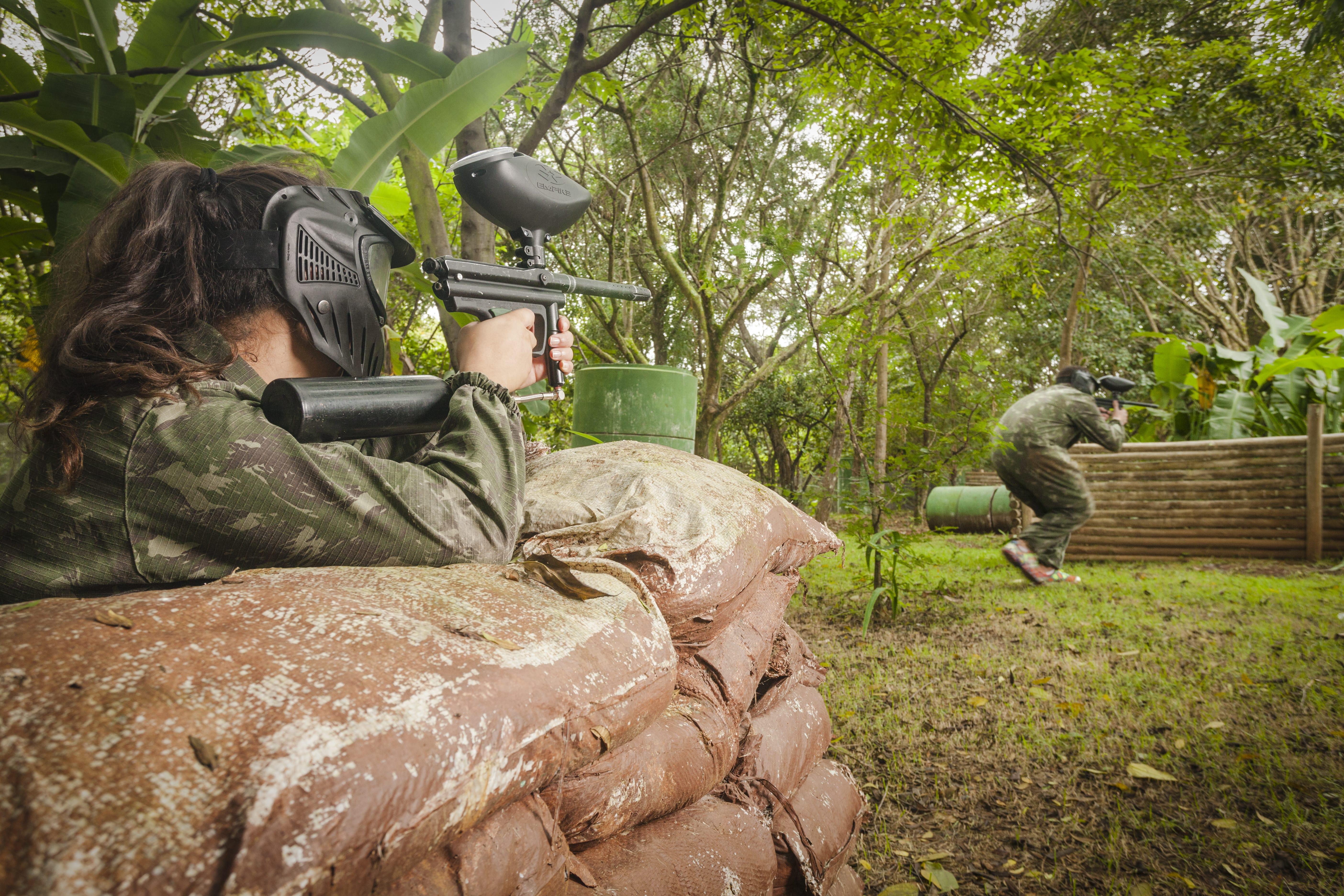 Bourbon Resort Атибая Экстерьер фото Paintball player
