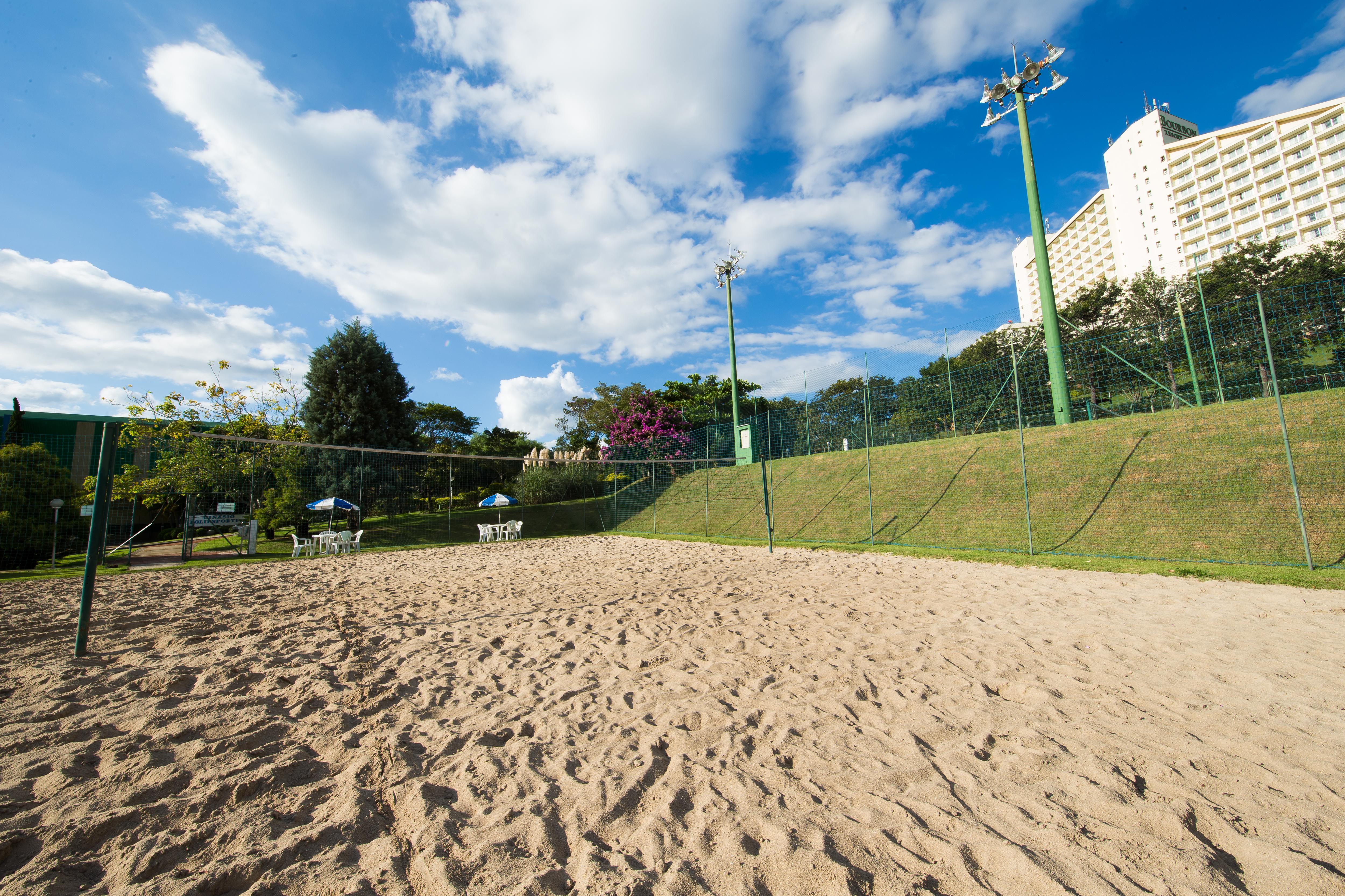 Bourbon Resort Атибая Экстерьер фото The beach volleyball court